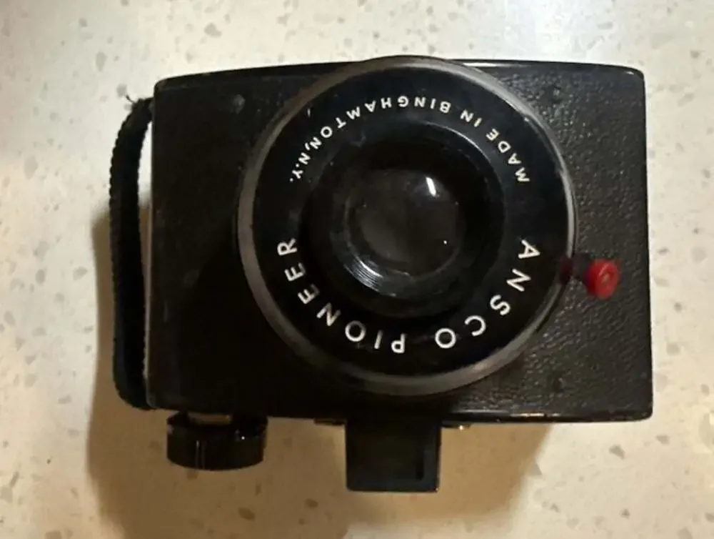 Vintage Ansco Pioneer Box Camera Made in USA PB20 Film 1940s Binghamton NY
